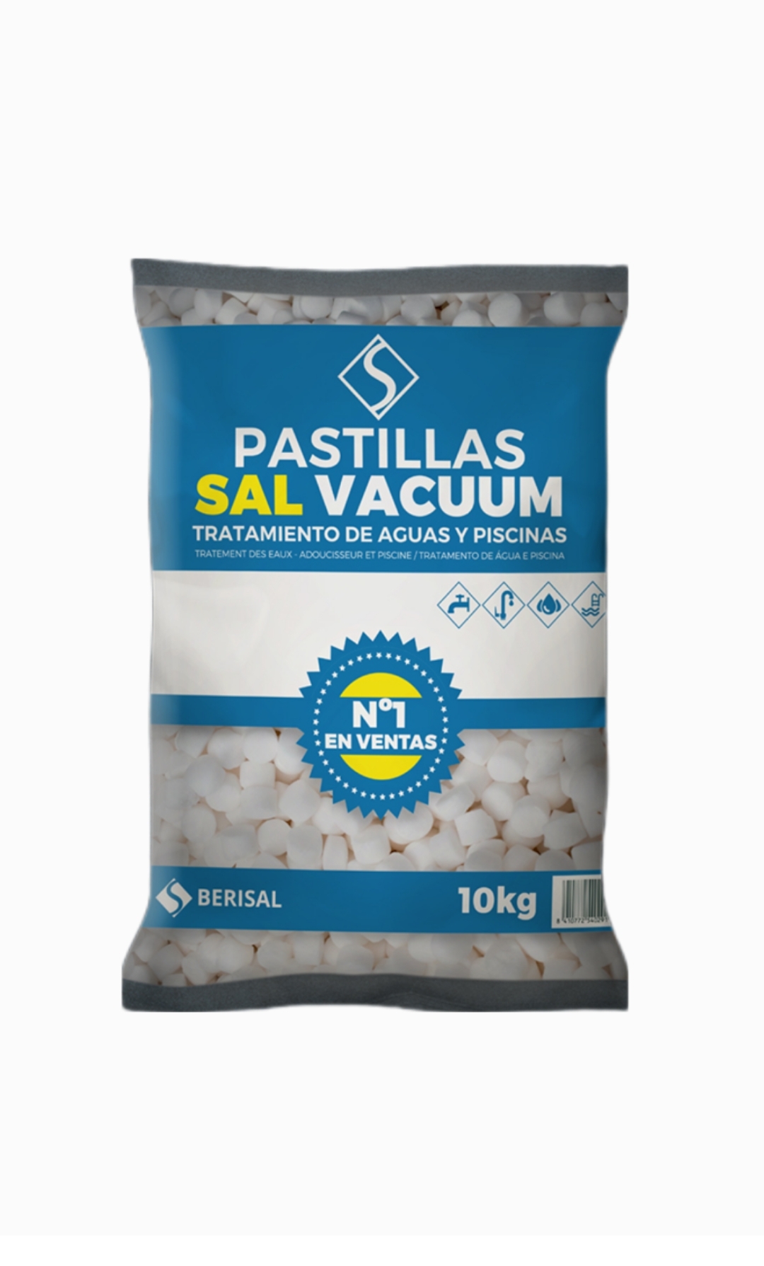 Pastillas de Sal Vacuum de 10 KGRS. 